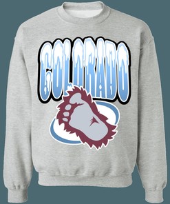 Colorado Avalanche BIG FOOT Retro NHL Crewneck Sweatshirt Hoodie Shirt Gifts for Fans