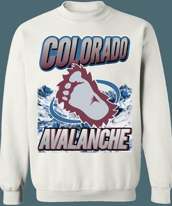Colorado Avalanche BIGFOOT Vintage NHL Crewneck Sweatshirt Hoodie Shirt Gifts for Fans