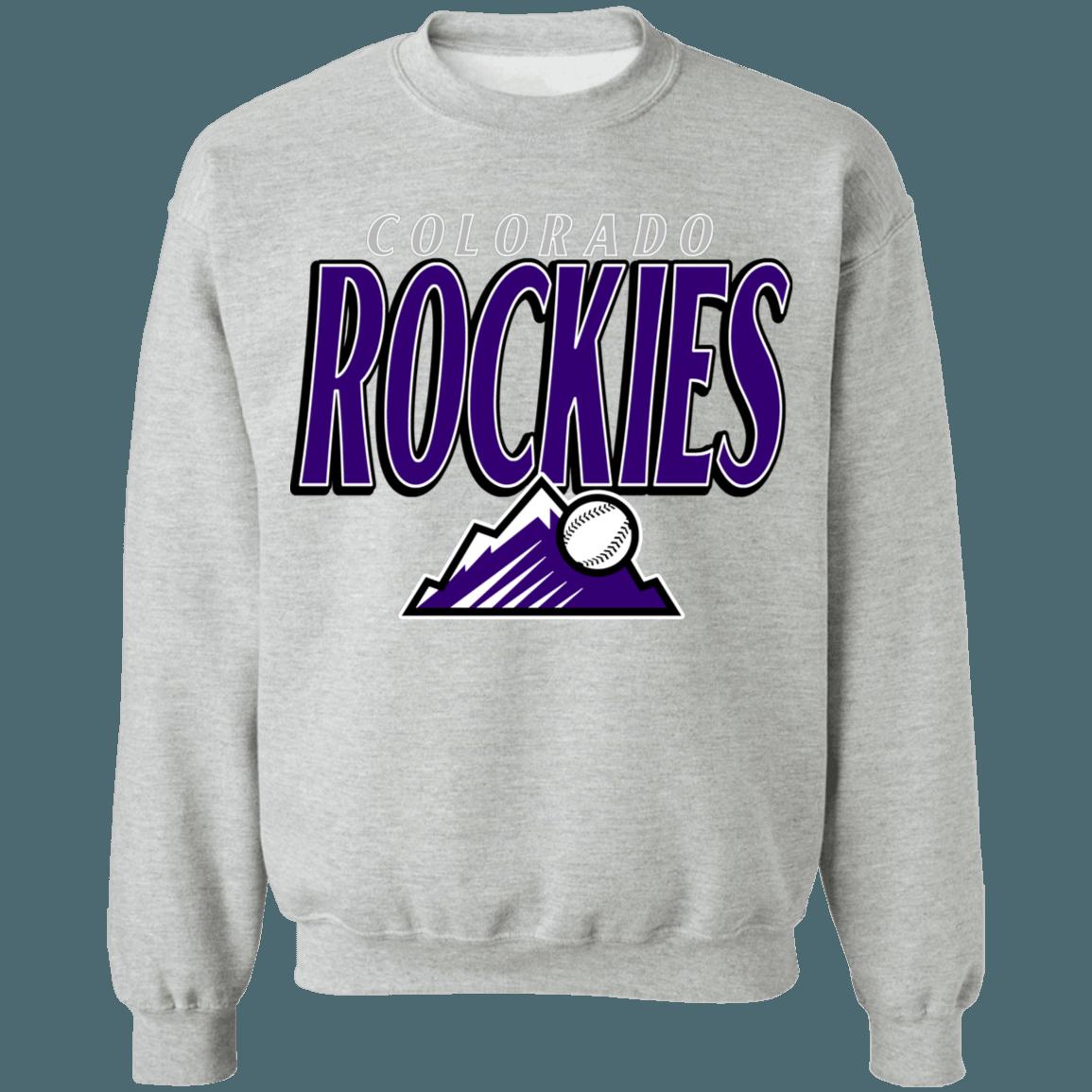 Colorado Rockies Retro MLB Crewneck Sweatshirt Hoodie Shirt Gifts for Fans - Image 2
