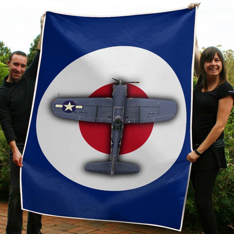 Corsair Blanket F4U Corsair Blanket for Family