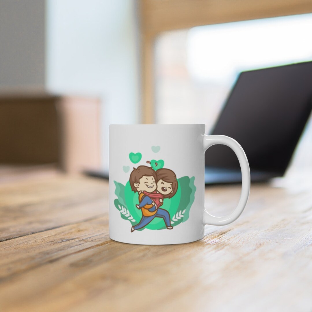 Couple Mug For Valentines, Cute Gift For Your Valentine, Boyfriend And Girlfriend Gift, Gift For Her And Gift For Him
