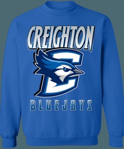 Creighton Blue Jays Vintage NCAA Crewneck Sweatshirt Hoodie Shirt Gifts for Fans