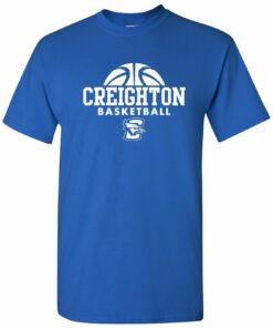 Creighton Bluejays Basketball Hype Shirt Sweatshirt Pullover Hoodie Reprinted Full Color Full Size