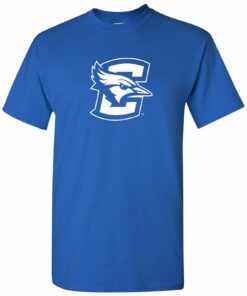 Creighton Bluejays Primary Logo Shirt Sweatshirt Pullover Hoodie Reprinted Full Color Full Size