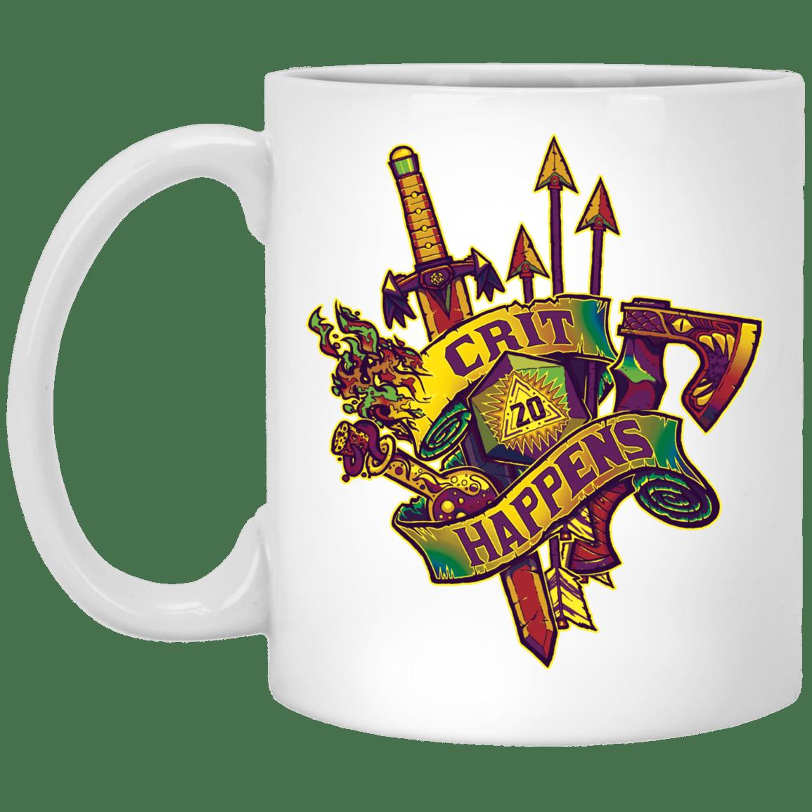 Crit Happens Mug Gifts for Friends, Gifts for Valentine Day, Coulpe Gifts