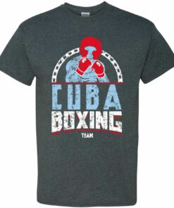 Cuba Boxing - Summer Games Event Sports Shirt Sweatshirt Pullover Hoodie Reprinted Full Color Full Size
