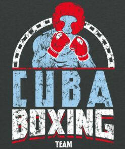 Cuba Boxing - Summer Games Event Sports Shirt Sweatshirt Pullover Hoodie Reprinted Full Color Full Size
