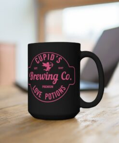 Cupid Mug, Valentines Day Mug, Cute Valentines Gift Mug, Cupids Brewing Co, Potions Mug, Funny Valentines Mug, Trendy Mug