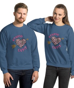 Cupid Valentine's Day Unisex Sweater - Cute True Love Retro Pullover