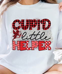 Cupid's Little Helper Sweatshirt, Cupid Love Sweatshirt, Funny Valentine's Day Shirt, Cupid Valentine Day Sweater, Unisex Valentine Sweater