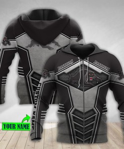 Custom 3D Hoodie Penrith Panthers Nrl Metal Custom Name 3D All Over Print Hoodie