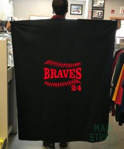 Custom Baseball Blanket- Baseball Blanket- Team Baseball Blanket- Mascot Blanket - Stadium Blanket