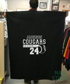 Custom Baseball Blanket. Team Baseball Blanket. Mascot Blanket