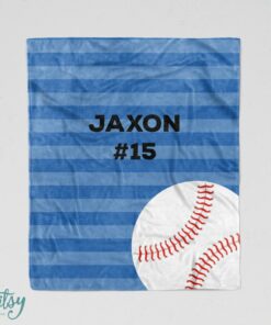 Custom Blanket With Sizes For Baby, Child, Teen, Or Adult