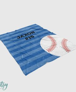Custom Blanket With Sizes For Baby, Child, Teen, Or Adult