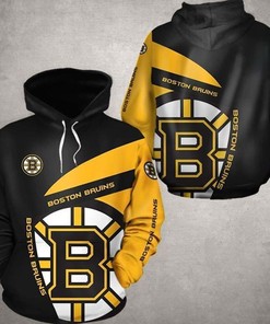 Custom Boston Bruins Nhl 3D Full Over Print Hoodie For Bruins Fans