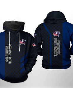 Custom Columbus Blue Jackets 3D Hoodie Zip Hoodie, Nhl 3D All Over Print Hoodie Zip Hoodie Gift