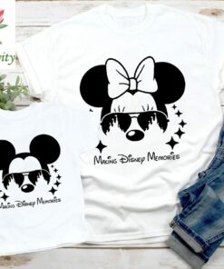 Custom Disney Family Shirt, Custom Making Family Memories Shirt, Personalized Minnie and Mickey Disney Shirt, Disney Family Vacation Shirt