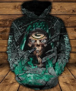 Custom Green Bay Packers Nfl 3D Printed Pull Over Hoodie With Zipper, Zip Up Hoodie