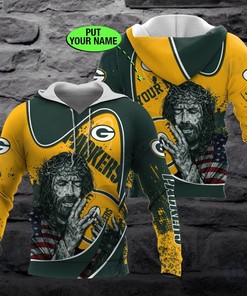 Custom Green Bay Packers Nfl Custom 3D All Over Print Hoodie