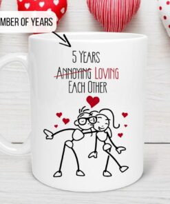 Custom Loving Each Other Valentine's Day Mug, Valentines Day Mug, Personalized Mug, Annoying Lover Mug, Valentines Day Gift