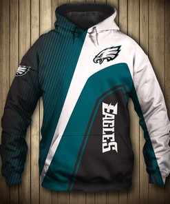 Custom Nfl Philadelphia Eagles 3D All Over Print Zip Up Hoodie Option