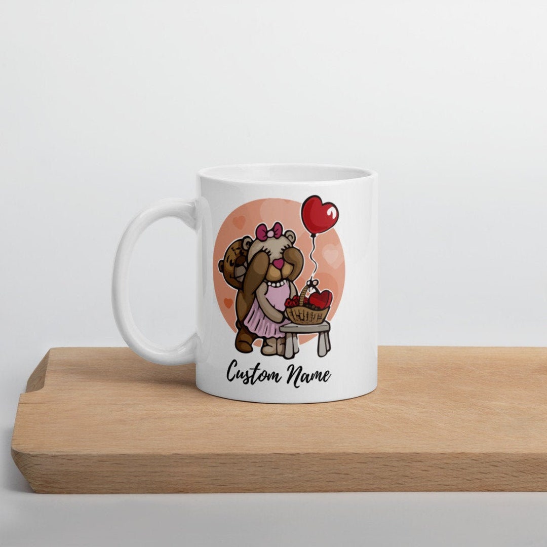 Custom Valentines Mug, Personalized Valentines Mug, Gift For Her, Gift For Him, Gift For Secret Valentine