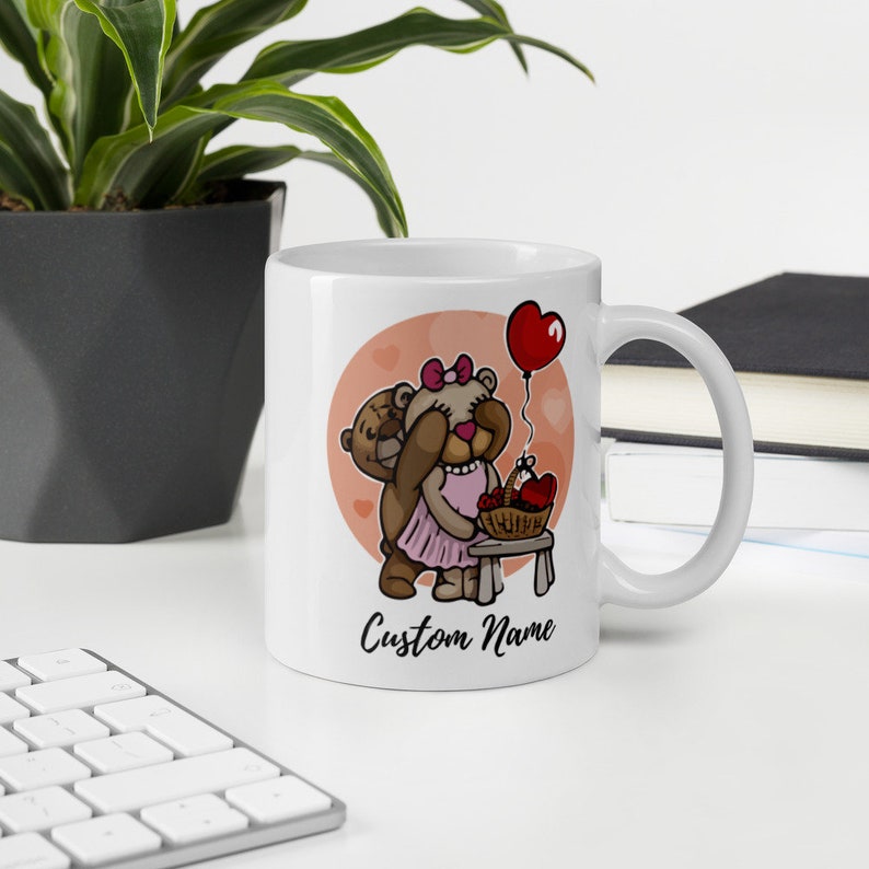 Custom Valentines Mug, Personalized Valentines Mug, Gift For Her, Gift For Him, Gift For Secret Valentine