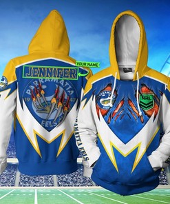 Customized Parramatta Eels Nrl 3D All Over Print Hoodie With Personalized Name