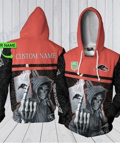 Customized Penrith Panthers Nrl 3D All Over Print Hoodie With Personalized Name