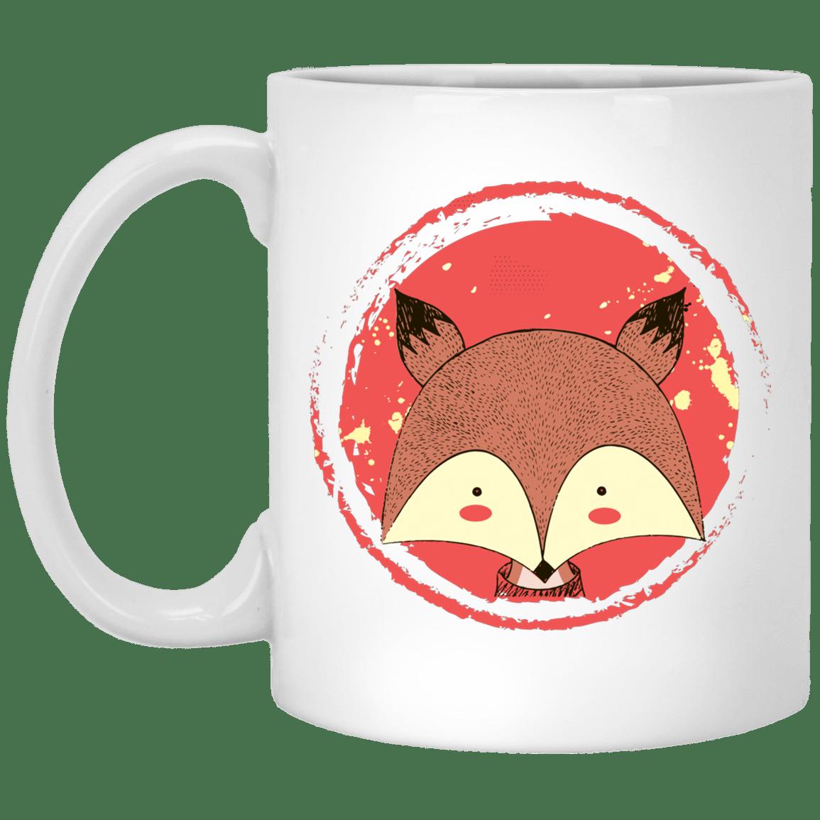 Cute Fox Mug Gifts for Friends, Gifts for Valentine Day, Coulpe Gifts