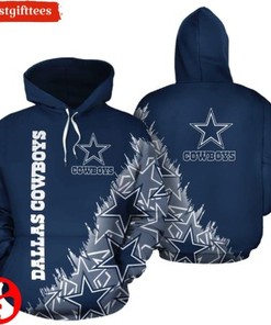 Dallas Cowboys 60 Years 1960 2020 Limited Edition 3D All Over Print Hoodie With Zip Up