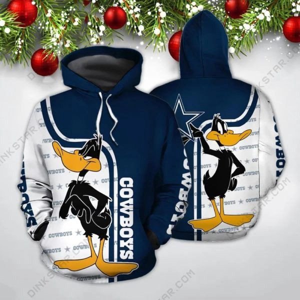 Dallas Cowboys Disney Mickey Unisex 3D All Over Print Hoodie With Nfl Zip Up