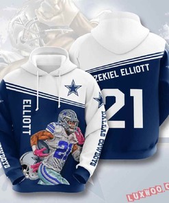 Dallas Cowboys Fan Nfl Blue 3D All Over Print Hoodie