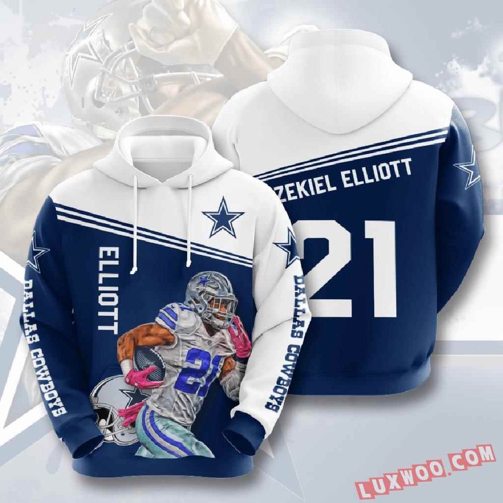 Dallas Cowboys Fan Nfl Blue 3D All Over Print Hoodie