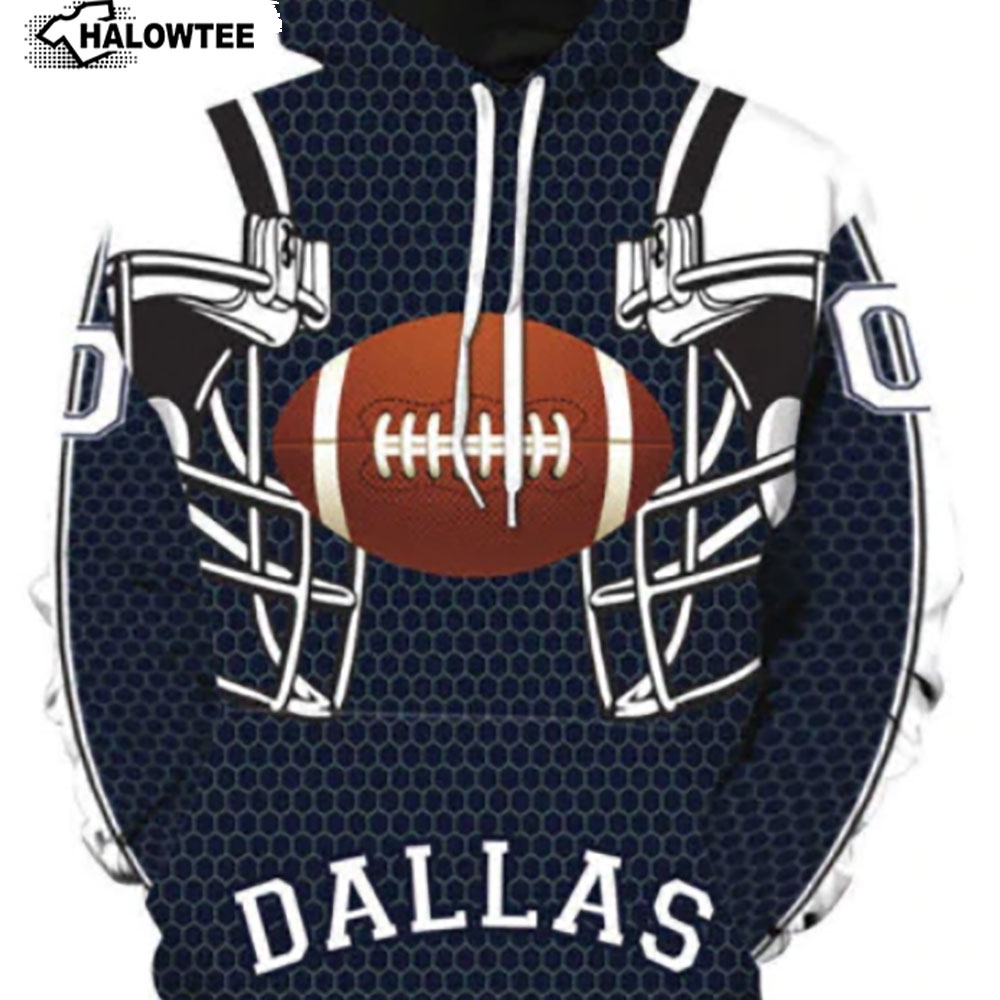 Dallas Cowboys Football Nfl Unisex 3D All Over Print Hoodie With Zip Up