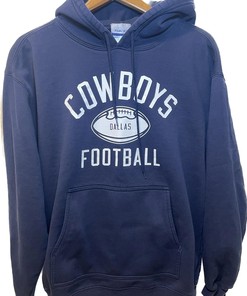 Dallas Cowboys Football Tshirt Pullover Hoodie Crewneck Sweatshirt Reprinted Full Color Full Size Gifts For NFL Fans