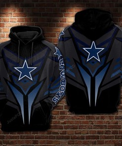 Dallas Cowboys Nfl Football Star 3D All Over Print Hoodie With Zip Up