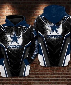 Dallas Cowboys Nfl National 3D All Over Print Zip Up Hoodie Option