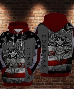 Dallas Cowboys Nfl National Football League 3D All Over Print Zip Up Hoodie Option