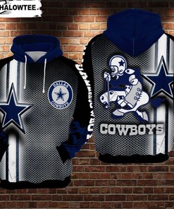 Dallas Cowboys Nfl Unisex 3D All Over Print Zip Up Hoodie Option