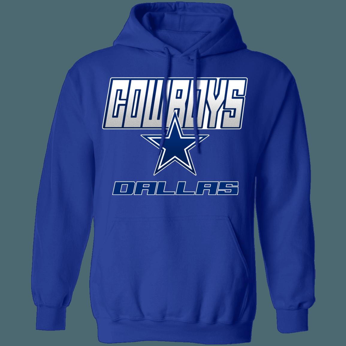 Dallas Cowboys Retro NFL Hoodie Sweatshirt Shirt Gifts for Fans - Image 3