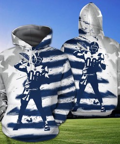 Dallas Cowboys Team Water Color Unisex 3D All Over Print Zip Up Hoodie Option
