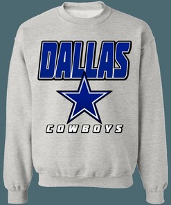 Dallas Cowboys Vintage 90's NFL Crewneck Sweatshirt Hoodie Shirt Gifts for Fans