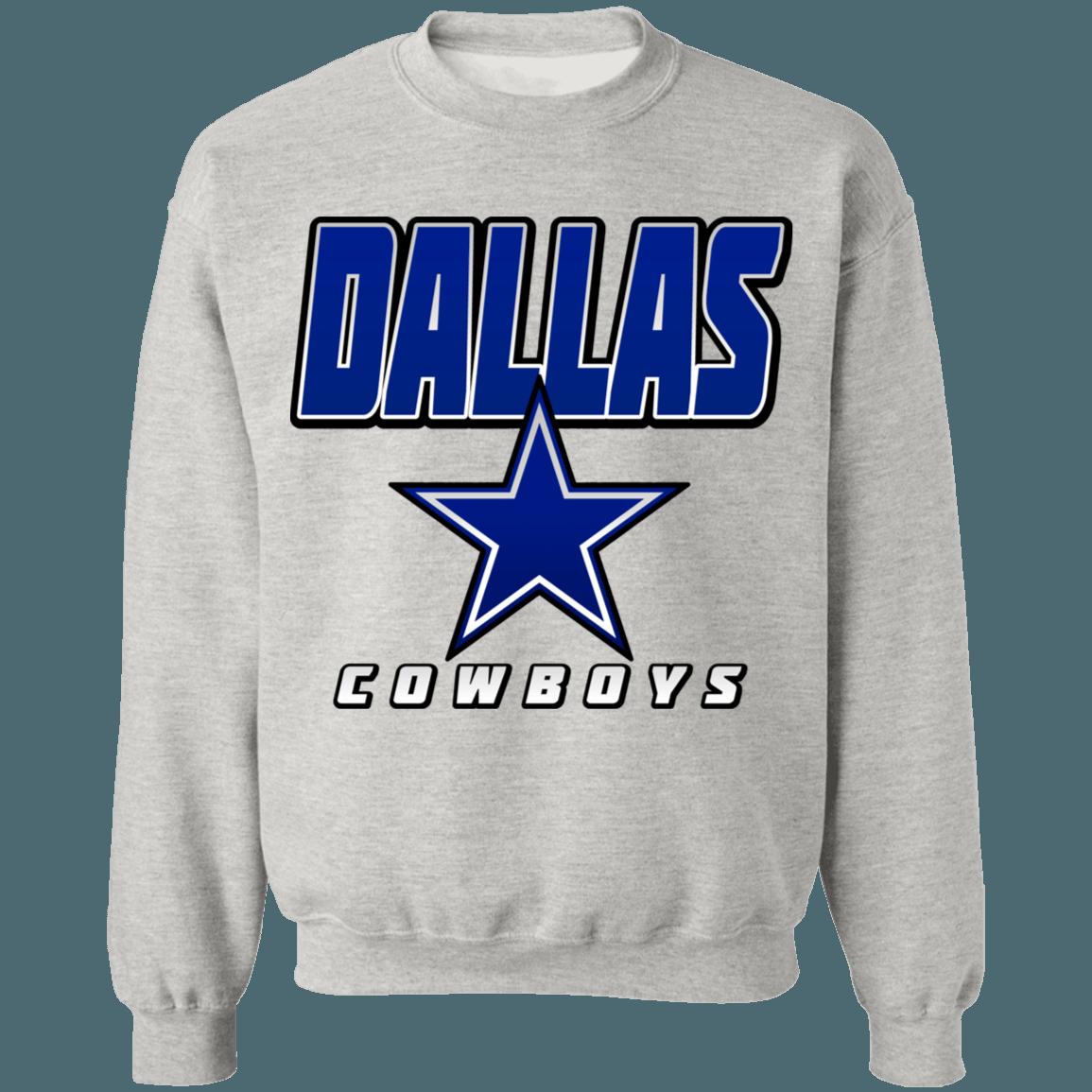 Dallas Cowboys Vintage 90's NFL Crewneck Sweatshirt Hoodie Shirt Gifts for Fans