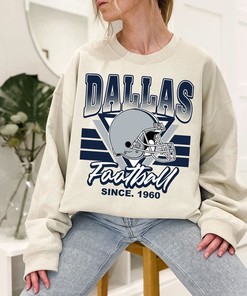 Dallas Football Team Sweatshirt, Retro Dallas Football Crewneck Sweatshirt, American Football Fan, NFL Shirt