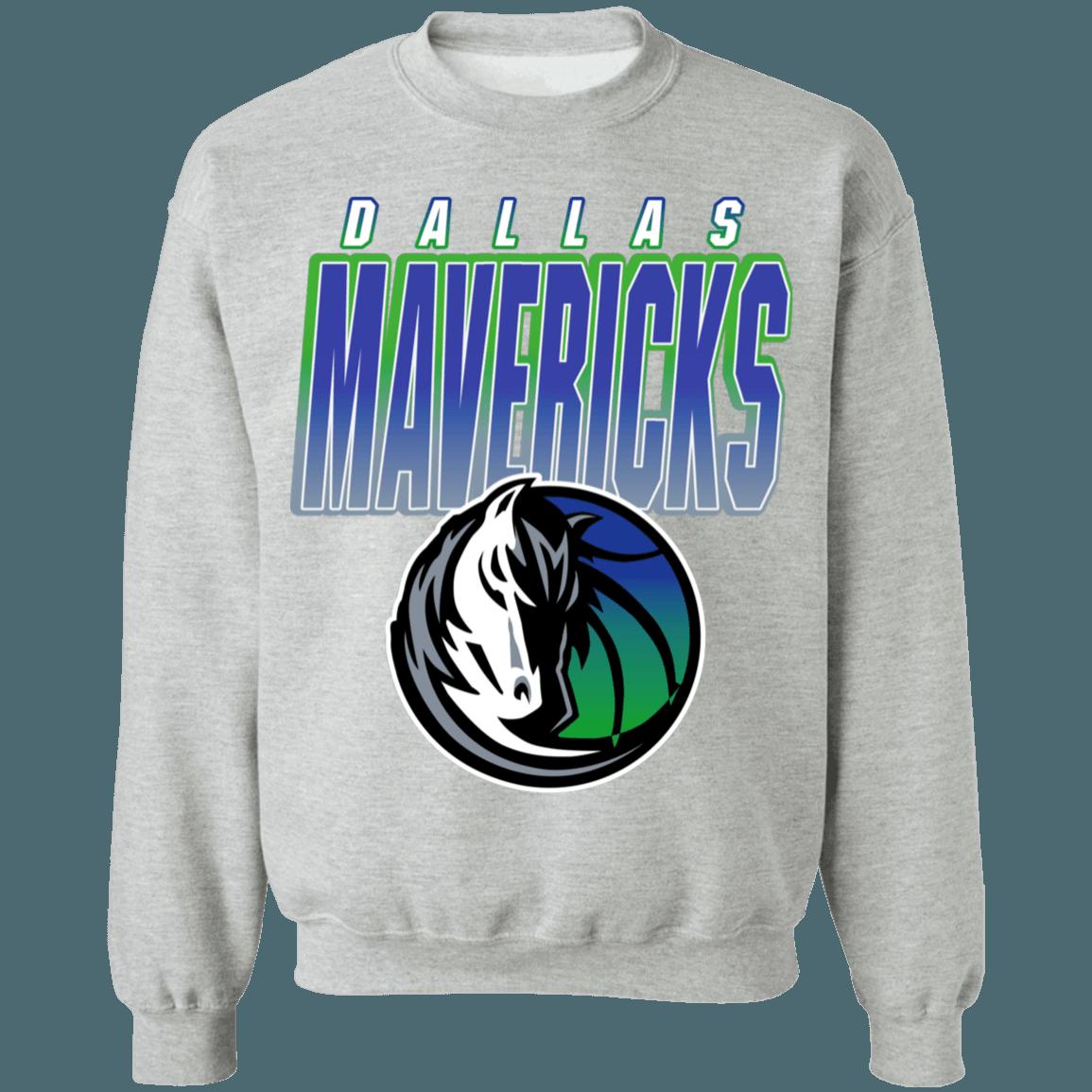 Dallas Mavericks GRADIENT Retro NBA Crewneck Sweatshirt Hoodie Shirt Gifts for Fans - Image 2