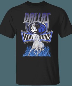 Dallas Mavericks HORSE Retro NBA T-Shirt Sweatshirt Hoodie Gifts for Fans