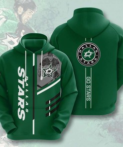 Dallas Stars Ice Hockey Team Nhl 3D All Over Print Hoodie
