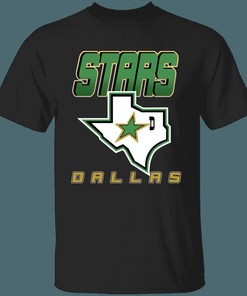 Dallas Stars Retro NHL T-Shirt Sweatshirt Hoodie Gifts for Fans
